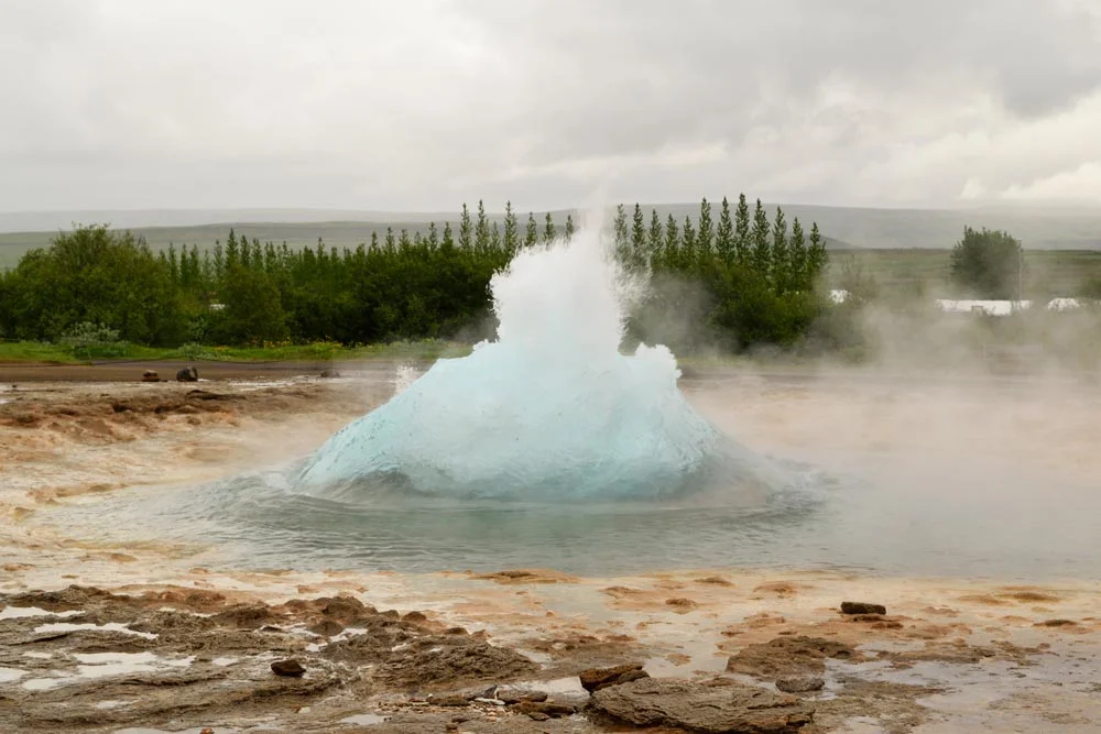 Strokkur Geysir Islande