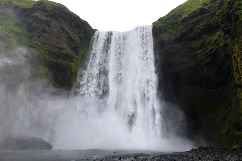 Cascade Skógafoss, Islande