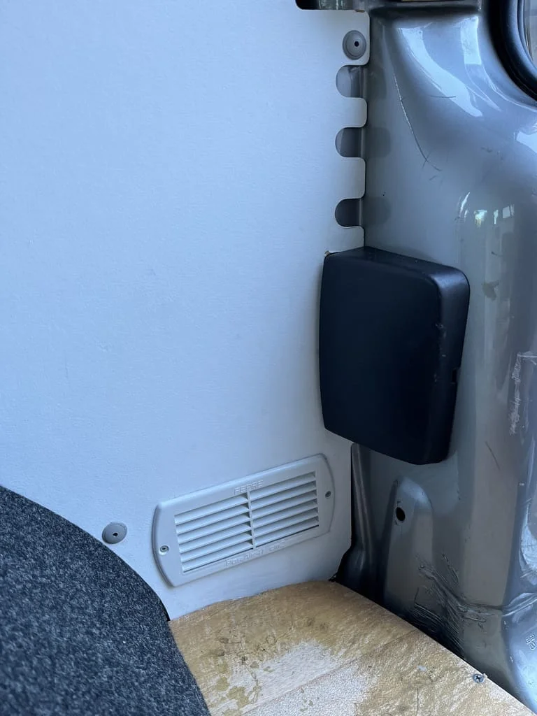 Aération basse permanente sur Volkswagen T4