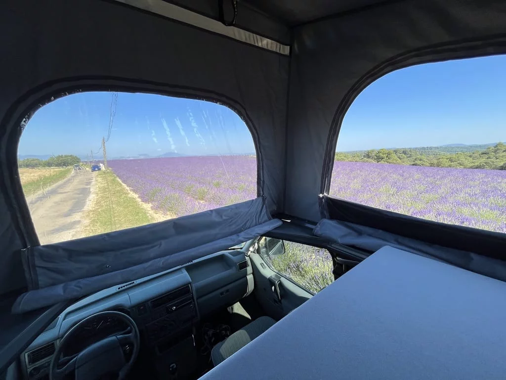 Toit relevable sur Volkswagen T4