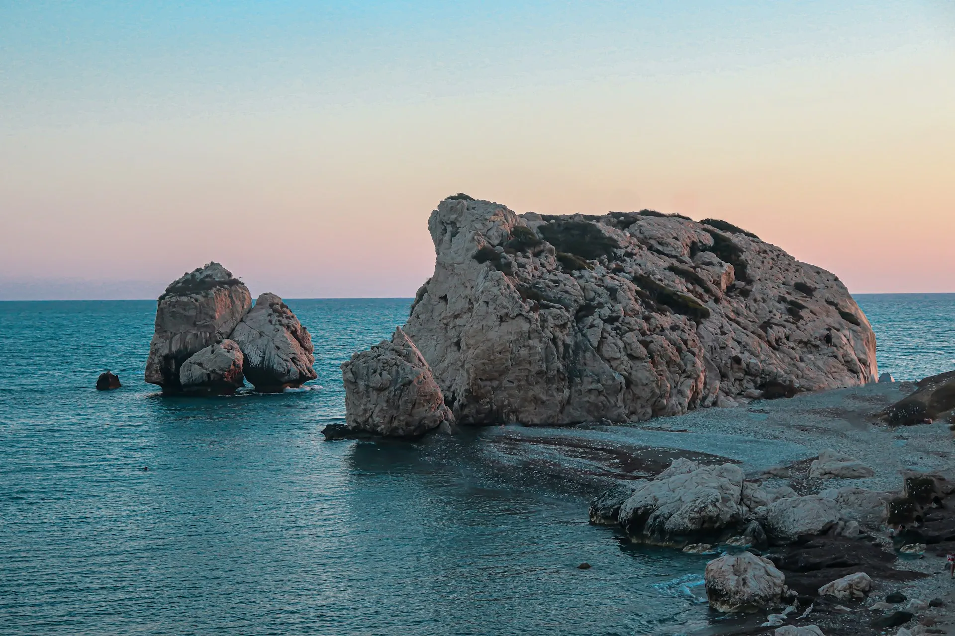 Voyage à Chypre : Rocher d'Aphrodite
